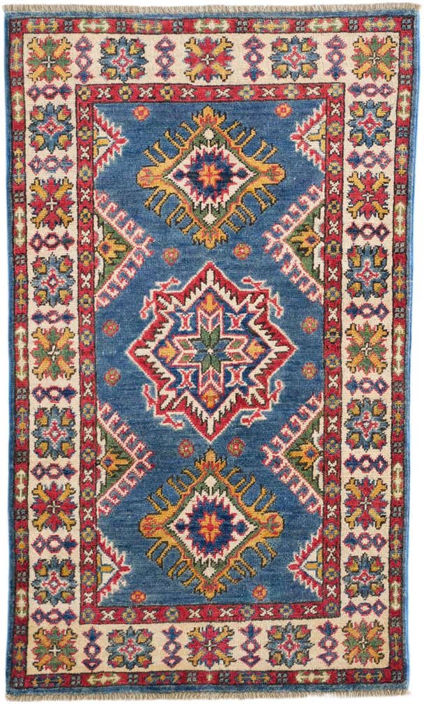 2' 6 x 4' 2 Hand Knotted Kazak Rug
