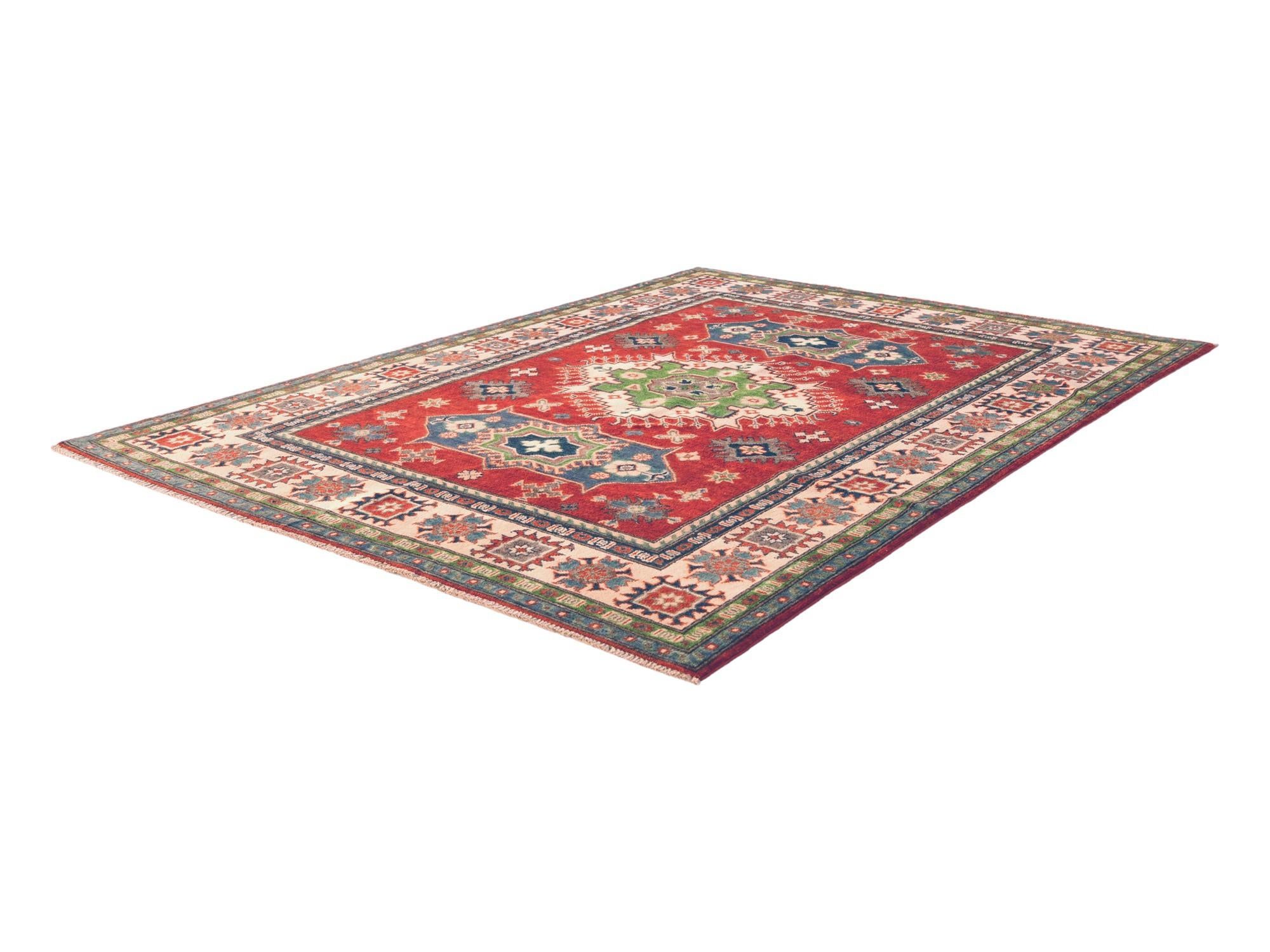 5' 1 x 6' 11 Hand Knotted Kazak Rug