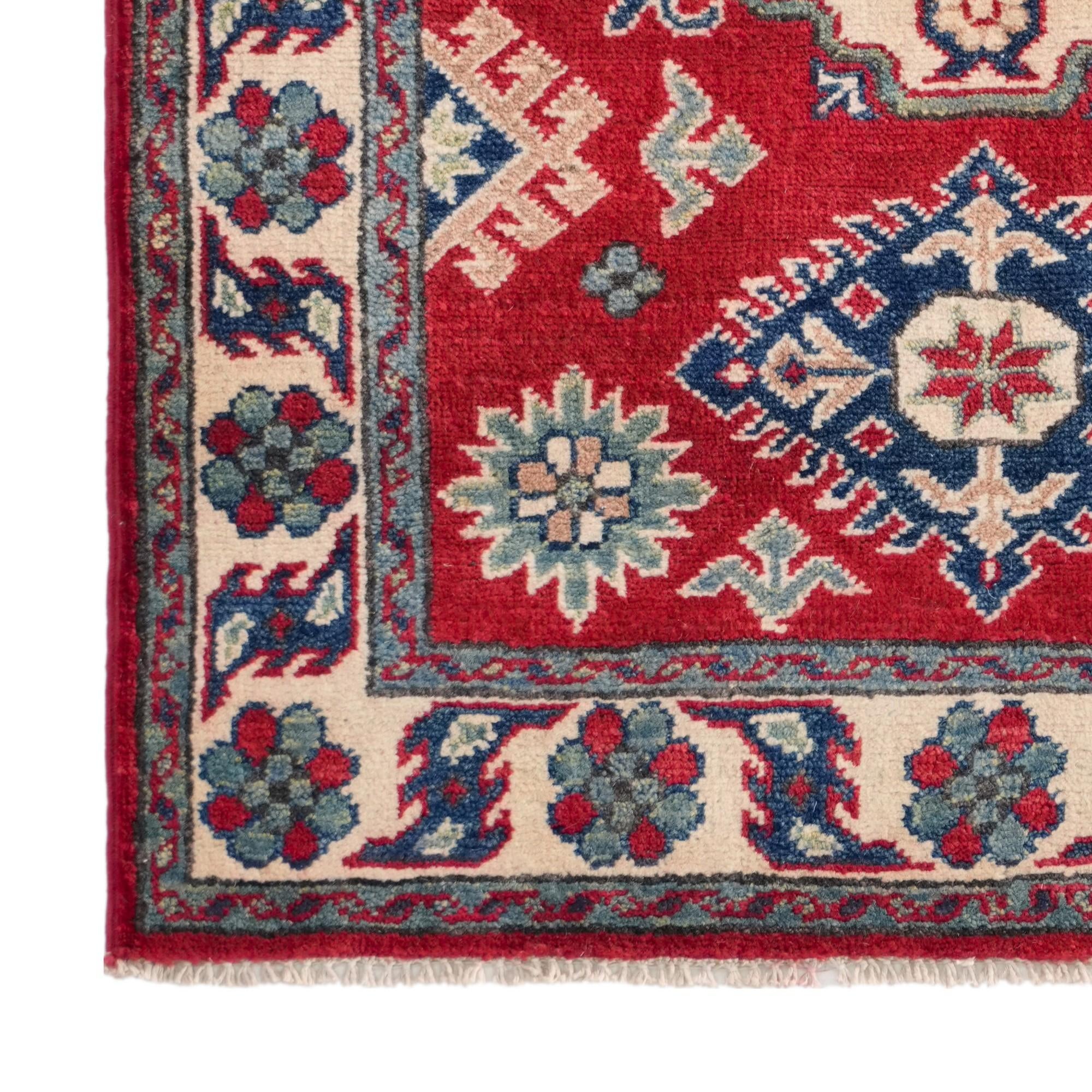 2' 9 x 3' 10 Hand Knotted Kazak Rug