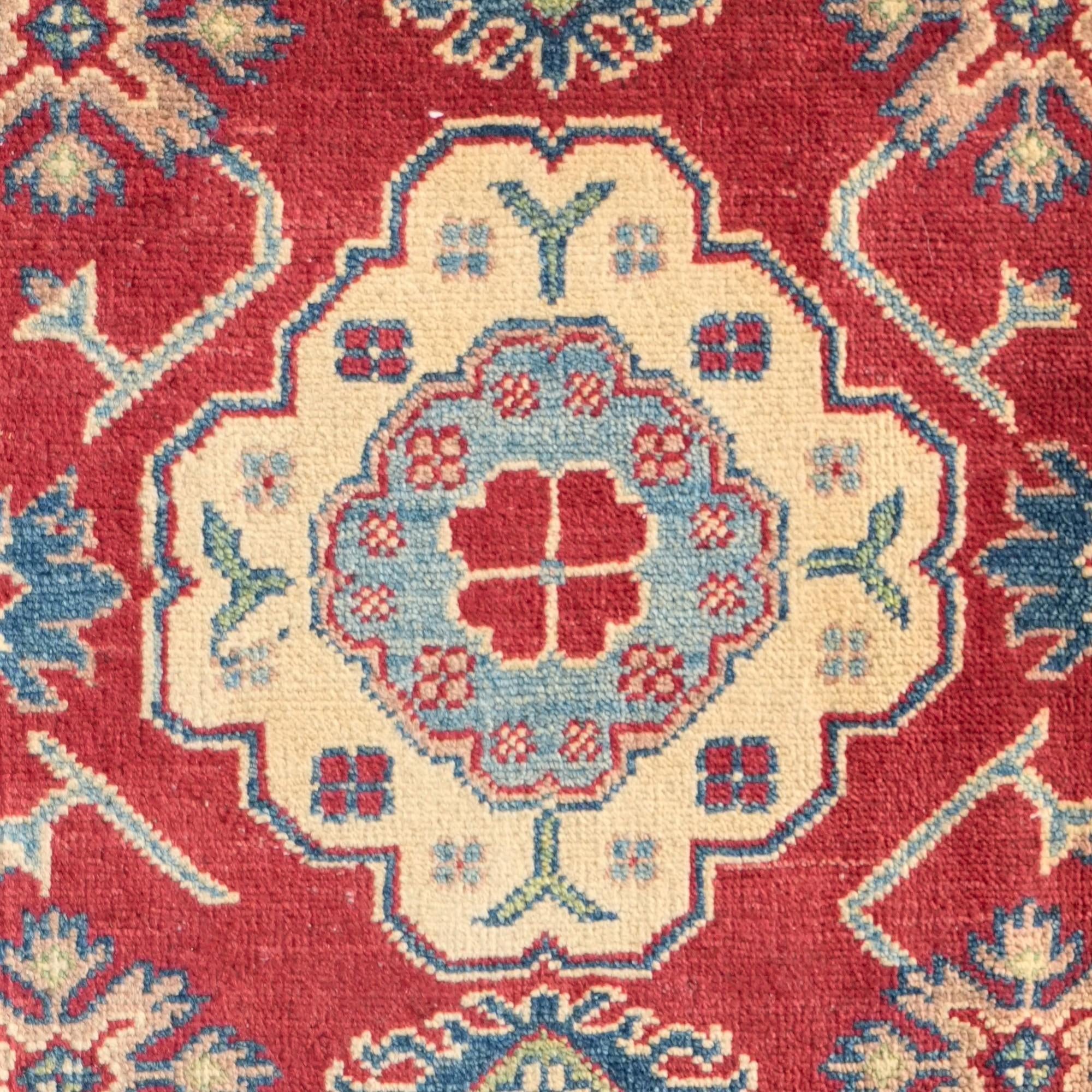130cm x 180cm Hand Knotted Kazak Rug