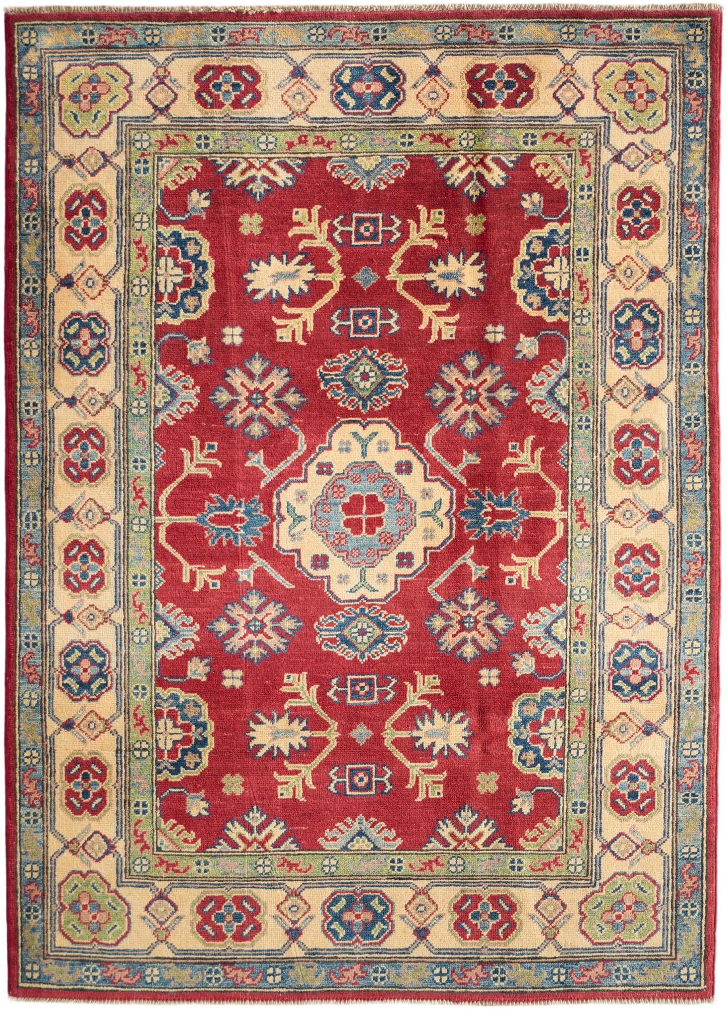 130cm x 180cm Hand Knotted Kazak Rug