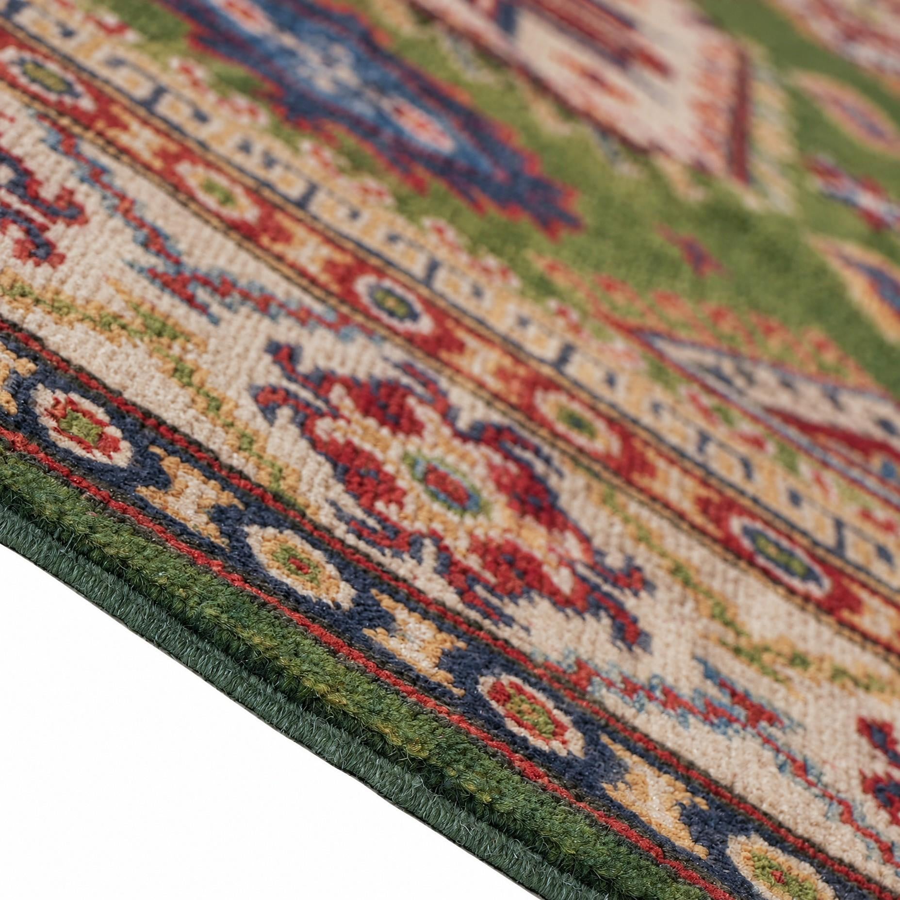 120cm x 185cm Handgeknüpft Kazak Teppich