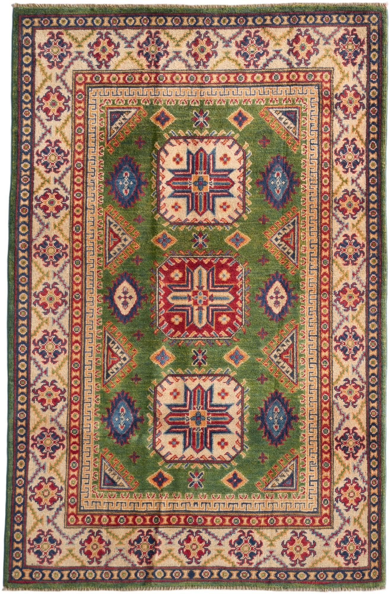 120cm x 185cm Hand Knotted Kazak Rug