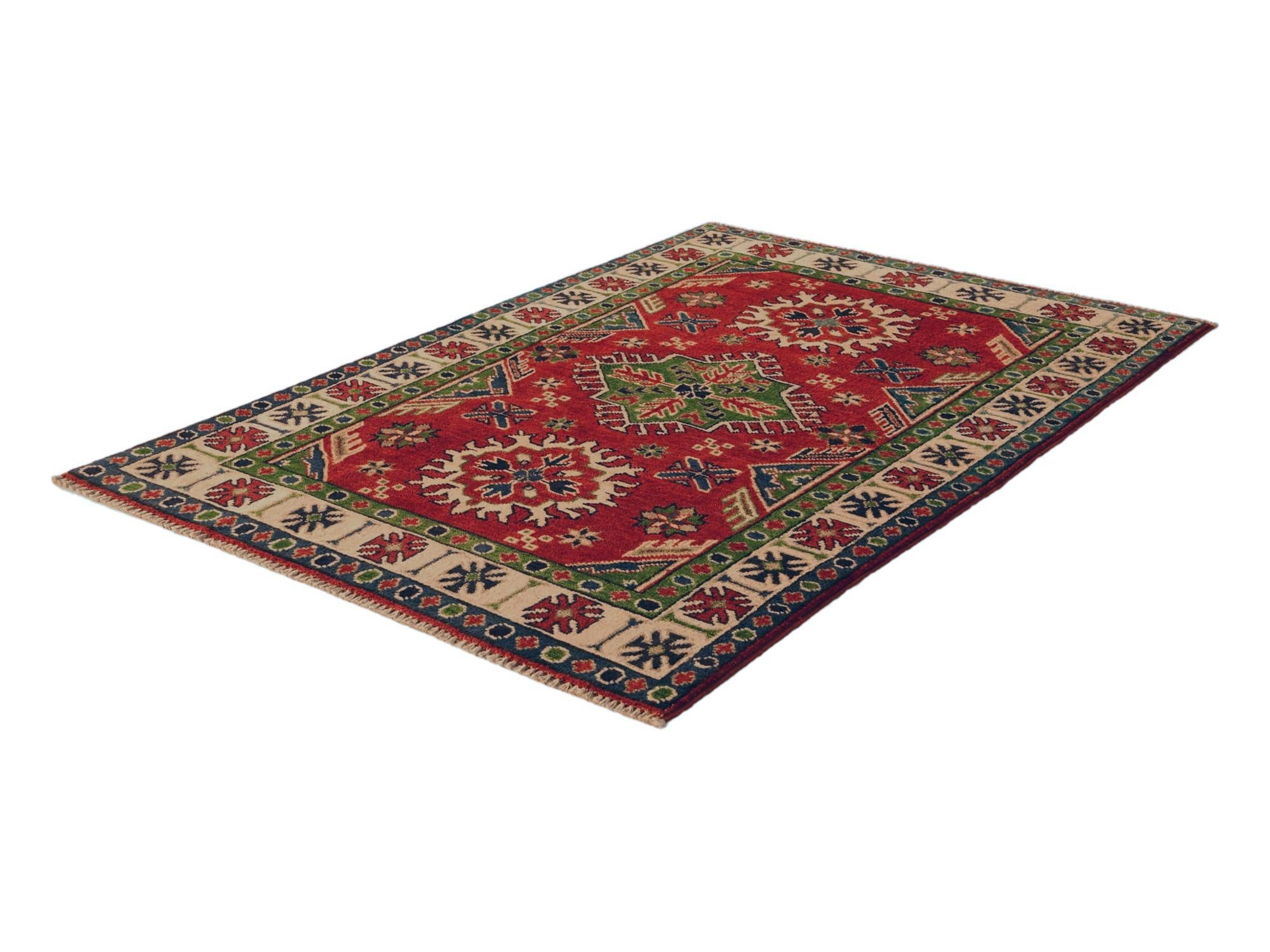 3' 3 x 4' 11 Hand Knotted Kazak Rug