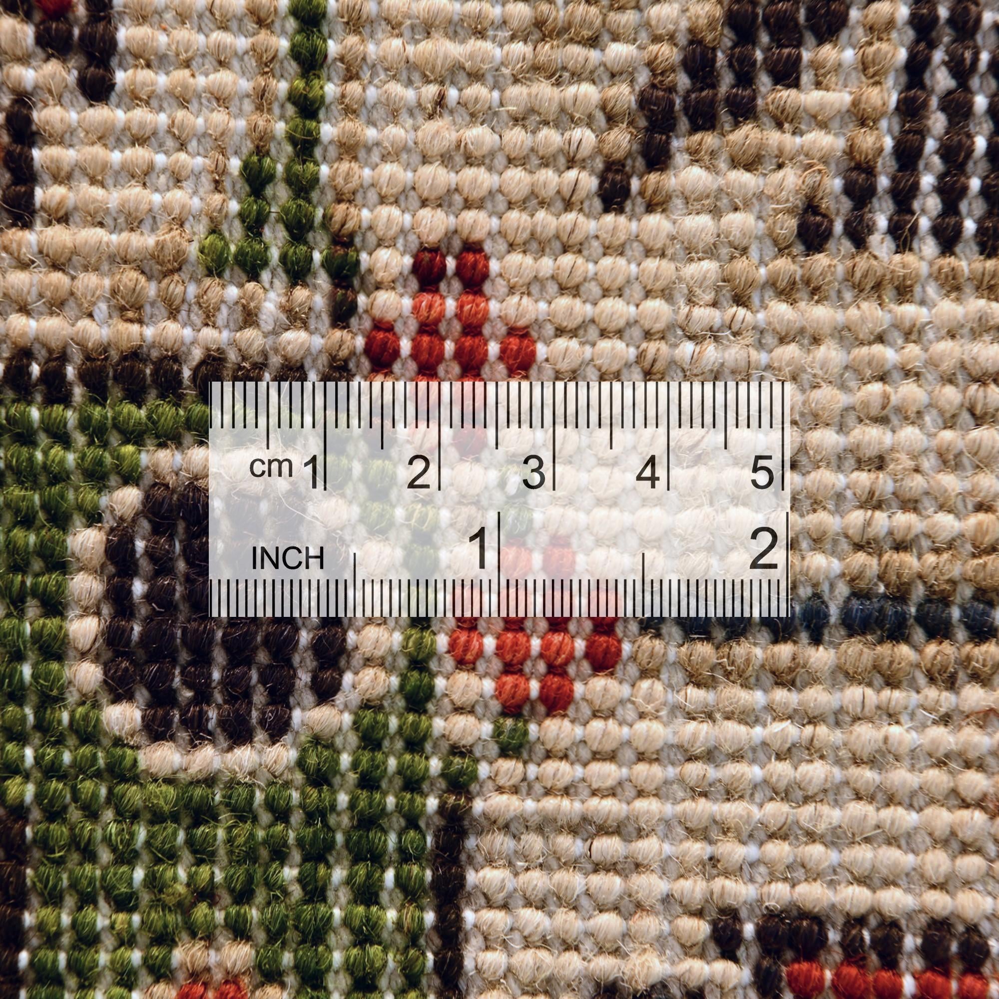 Detail image 10 of 12: 3' 3 x 4' 11 Hand Knotted Kazak Rug