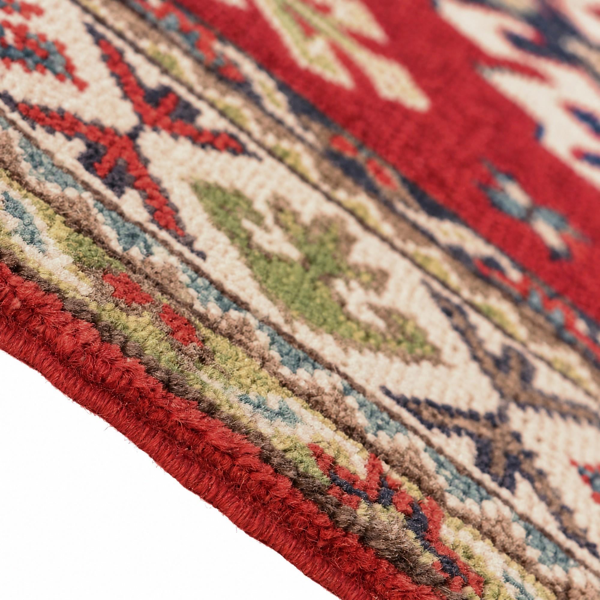 80cm x 120cm Hand Knotted Kazak Rug