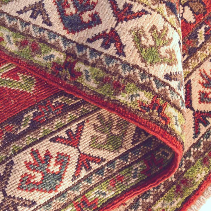 2' 7 x 3' 10 Hand Knotted Kazak Rug