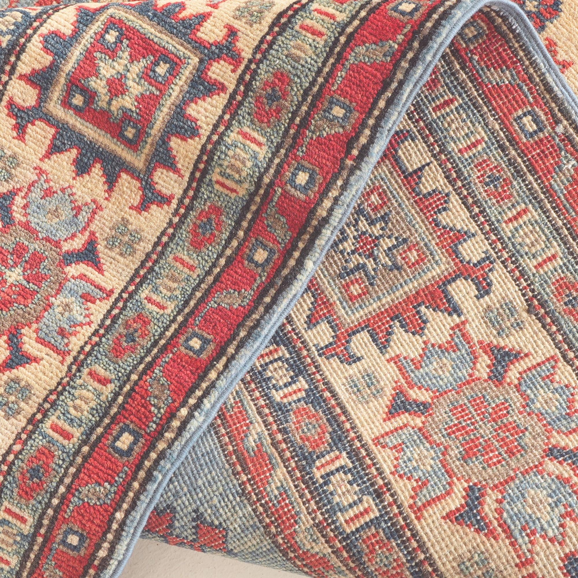 5' 3 x 7' 2 Hand Knotted Kazak Rug