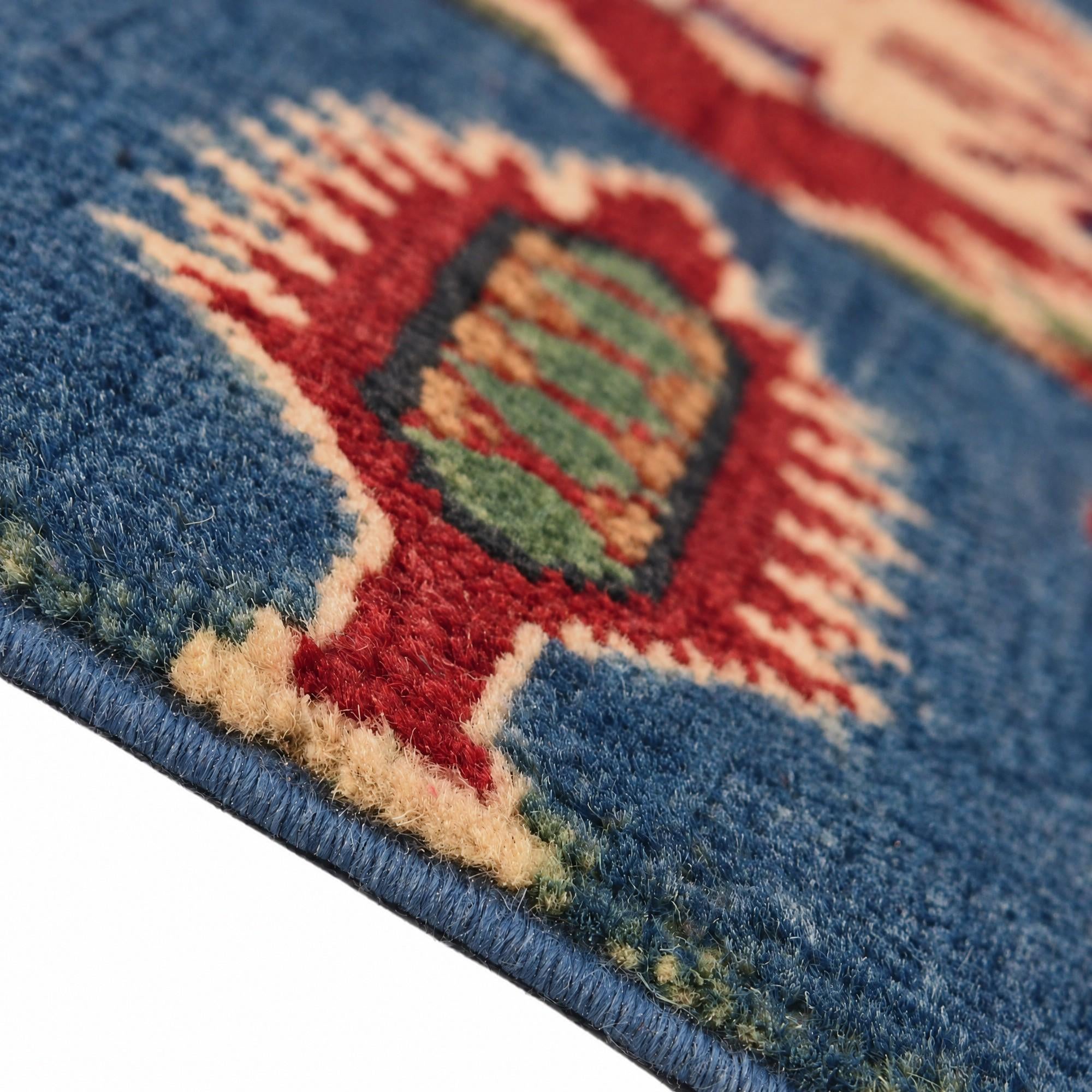 60cm x 90cm Hand Knotted Kazak Rug