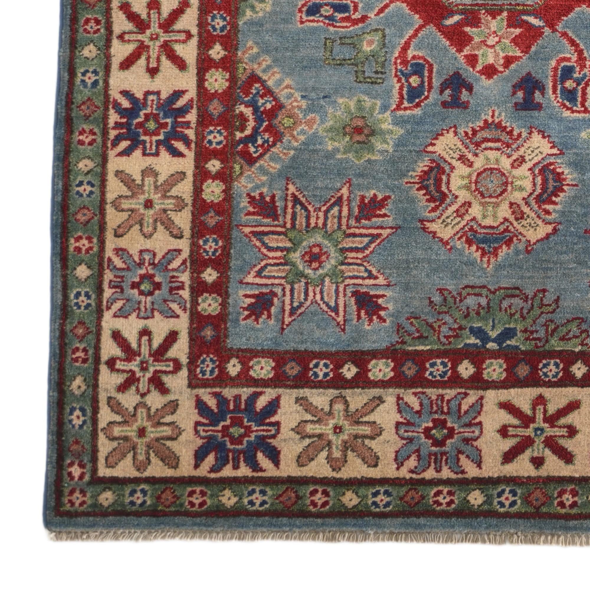 105cm x 150cm Hand Knotted Kazak Rug