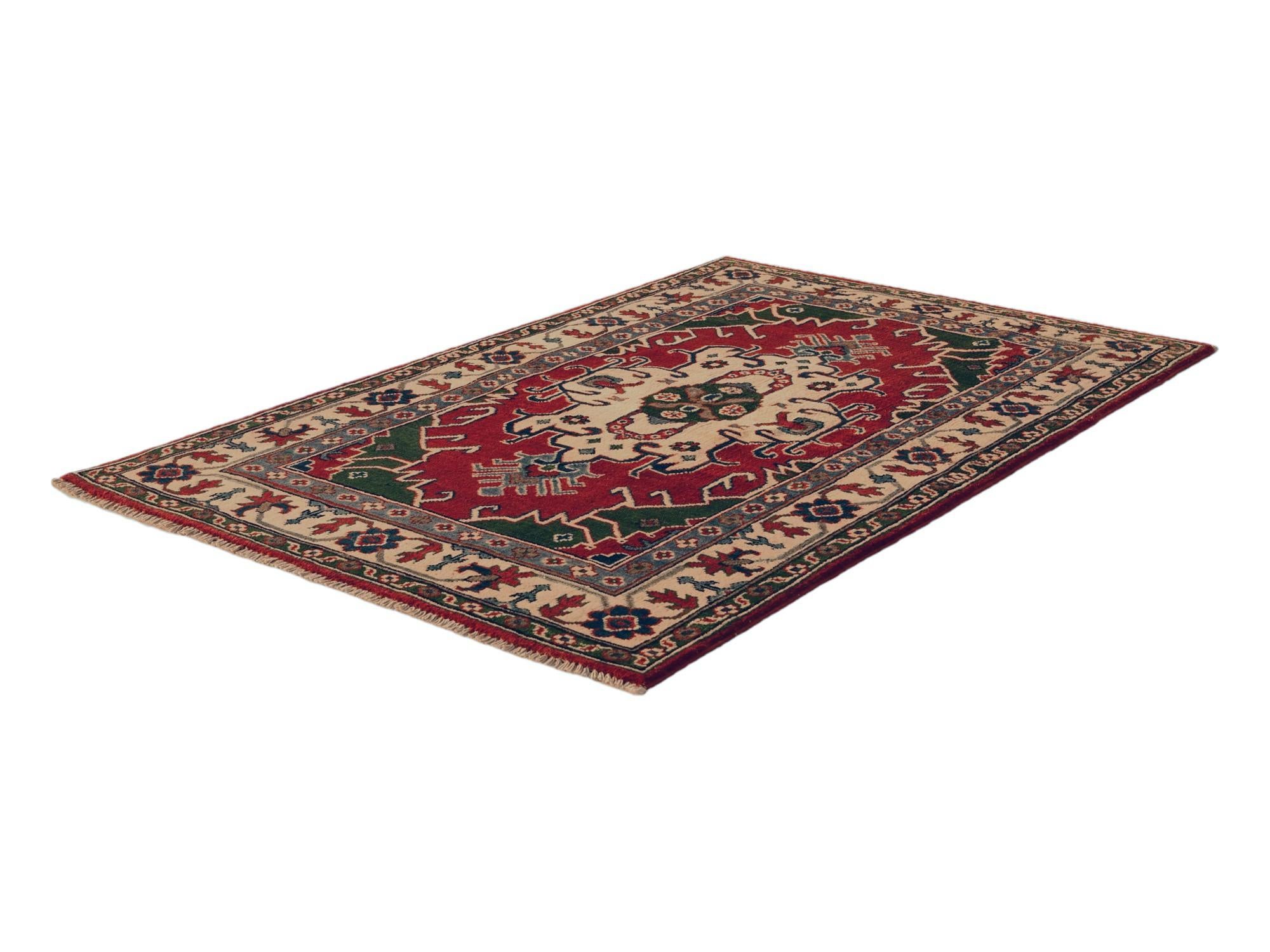 3' 6 x 5' 5 Hand Knotted Kazak Rug