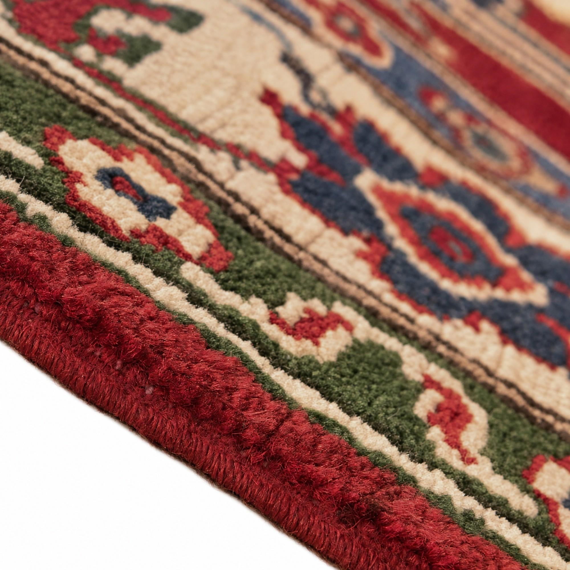 105cm x 165cm Hand Knotted Kazak Rug