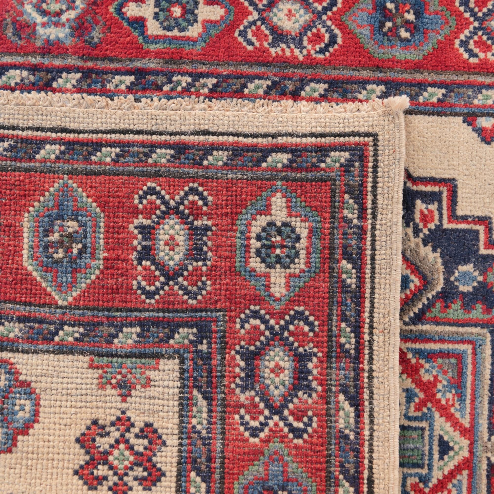 85cm x 125cm Hand Knotted Kazak Rug