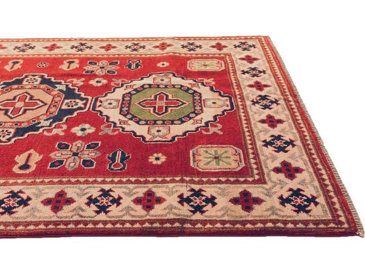 4' x 5' 11 Hand Knotted Kazak Rug