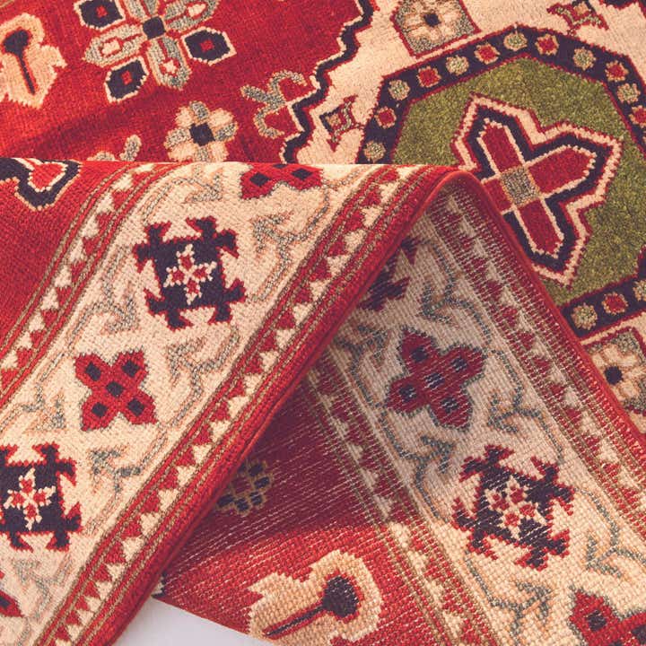 4' x 5' 11 Hand Knotted Kazak Rug