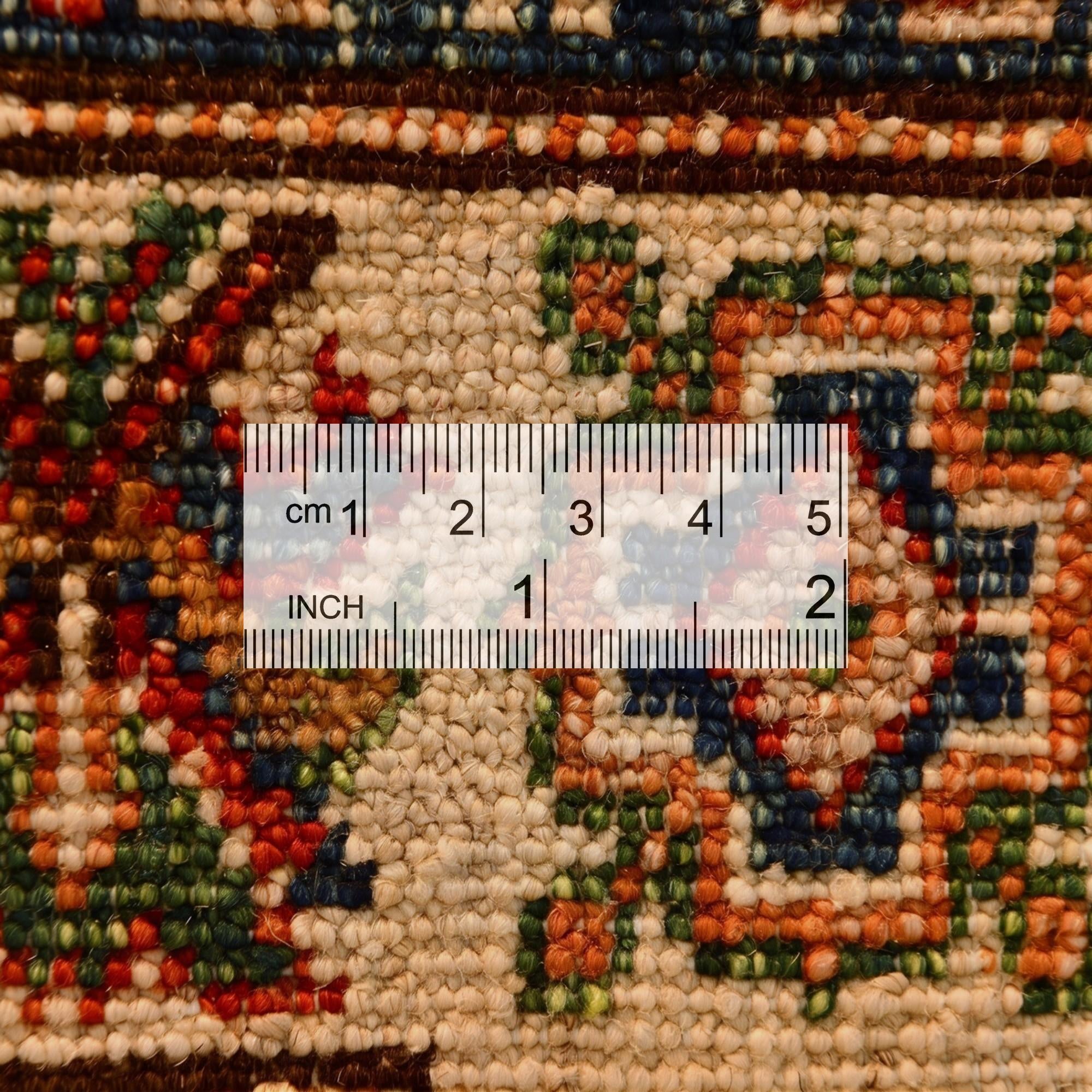 2' 11 x 4' Hand Knotted Kazak Rug