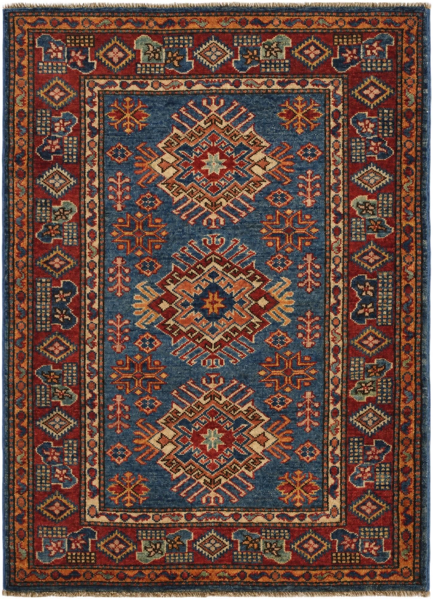 3' 1 x 4' 2 Hand Knotted Kazak Rug