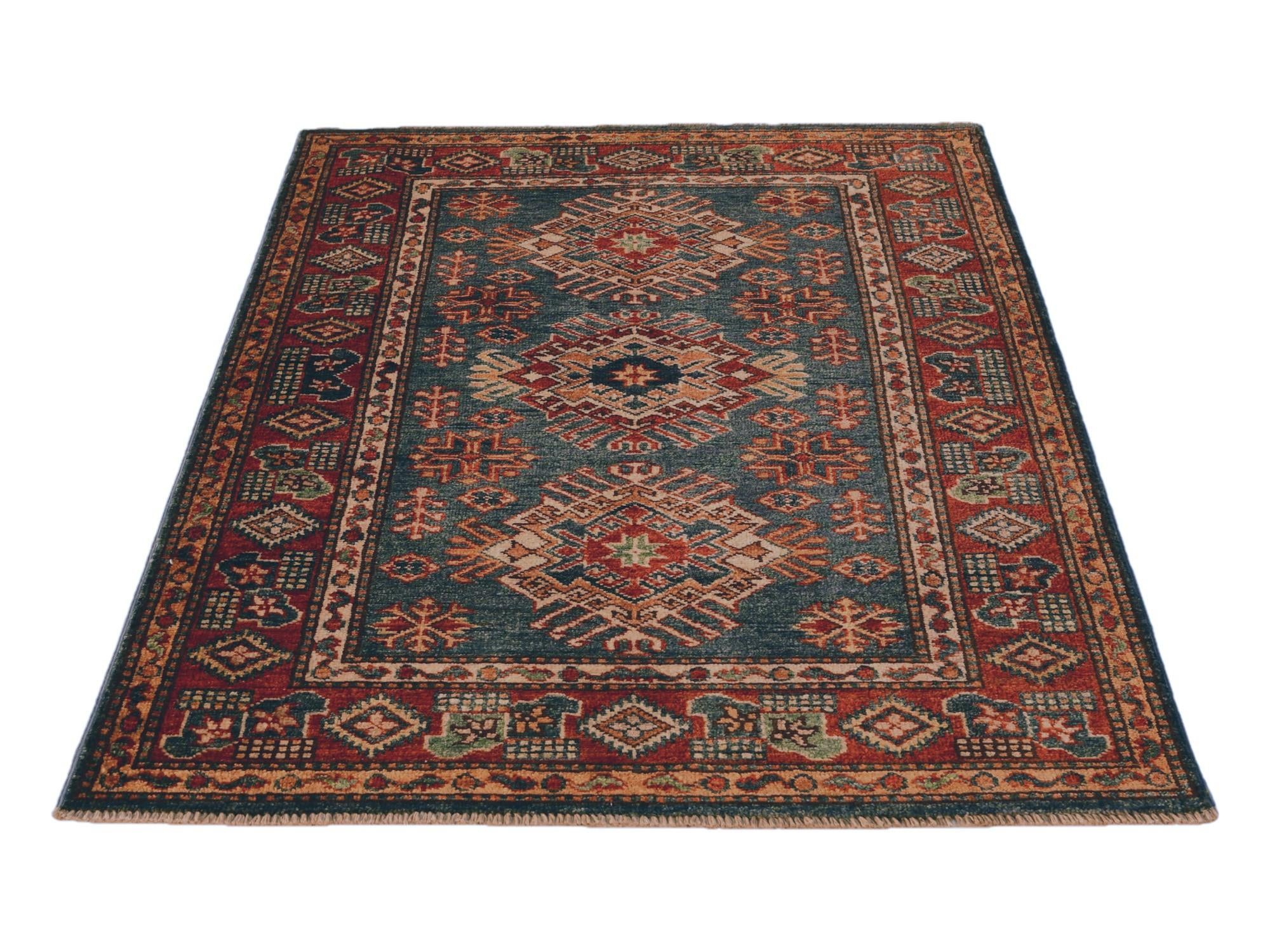 3' 1 x 4' 1 Hand Knotted Kazak Rug