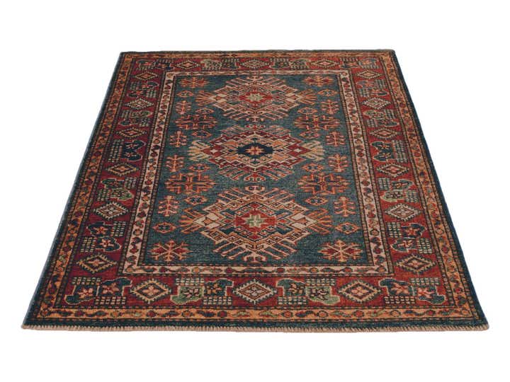 3' 1 x 4' 1 Hand Knotted Kazak Rug
