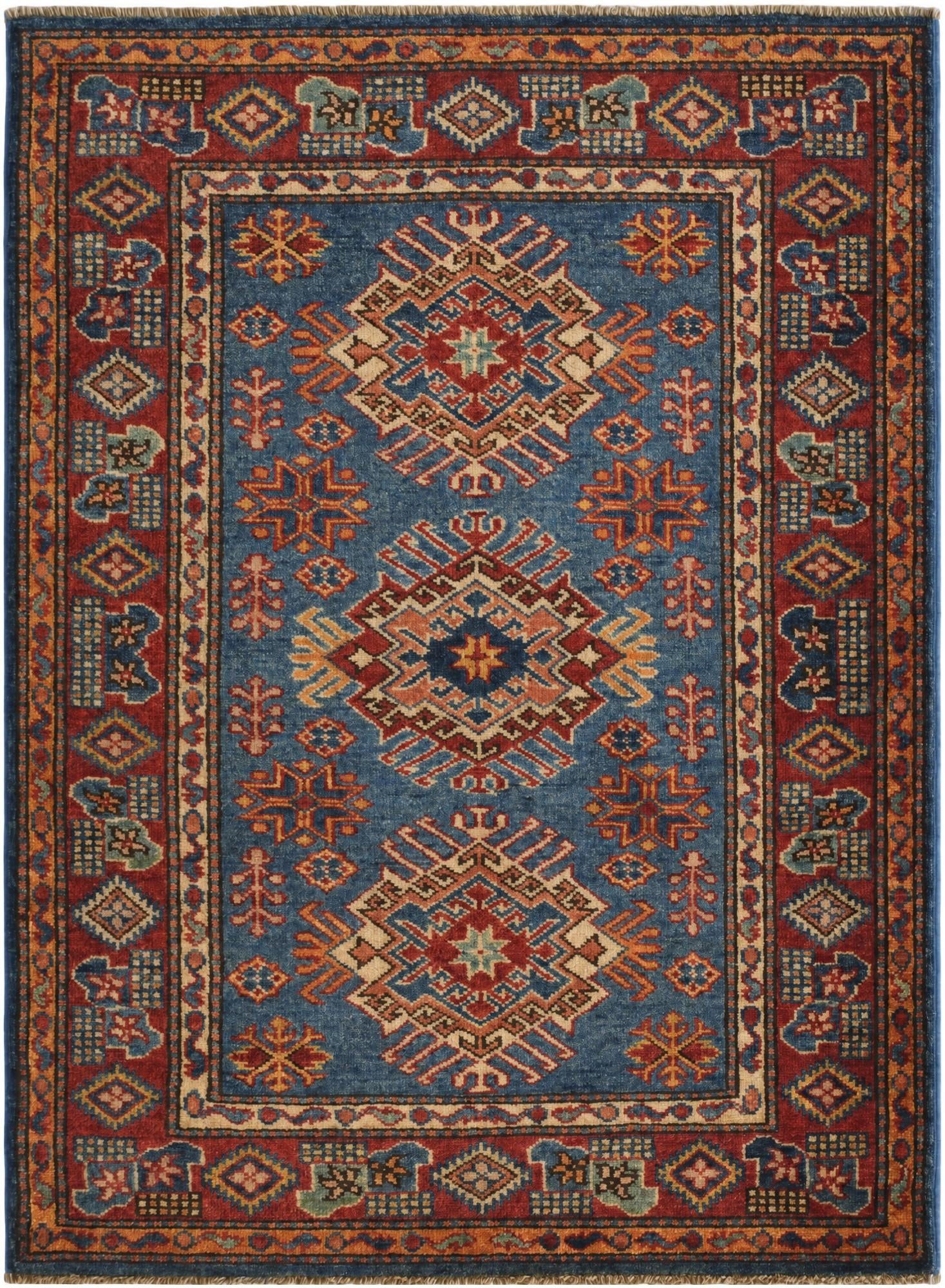 3' 1 x 4' 1 Hand Knotted Kazak Rug