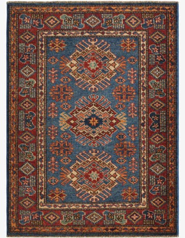 3' 1 x 4' 1 Hand Knotted Kazak Rug
