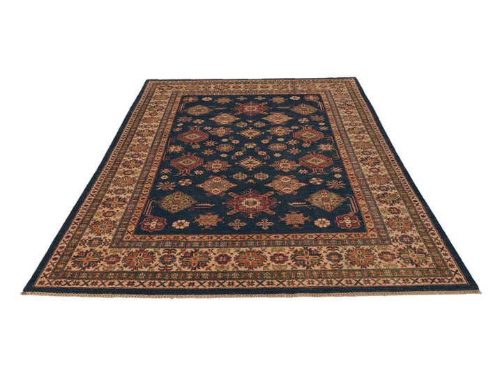 6' 6 x 9' 5 Hand Knotted Kazak Rug