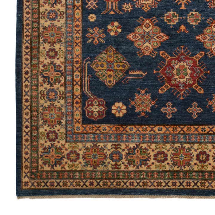 6' 6 x 9' 5 Hand Knotted Kazak Rug