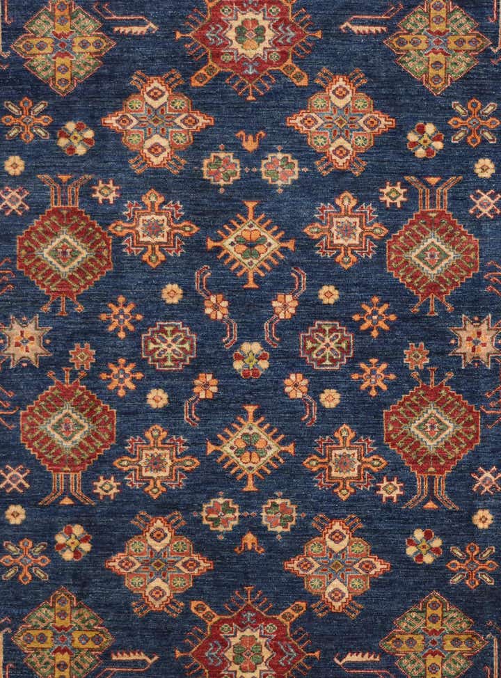 6' 6 x 9' 5 Hand Knotted Kazak Rug