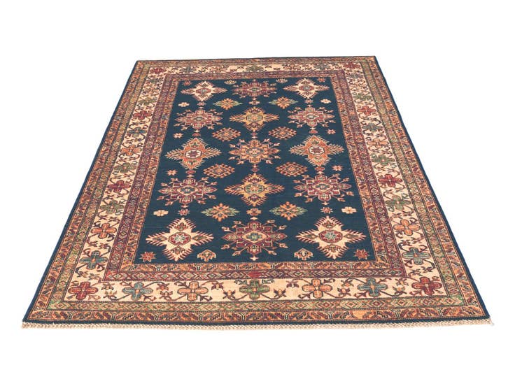 Detail image of 5' x 6' 9 Hand Knotted Kazak Rug