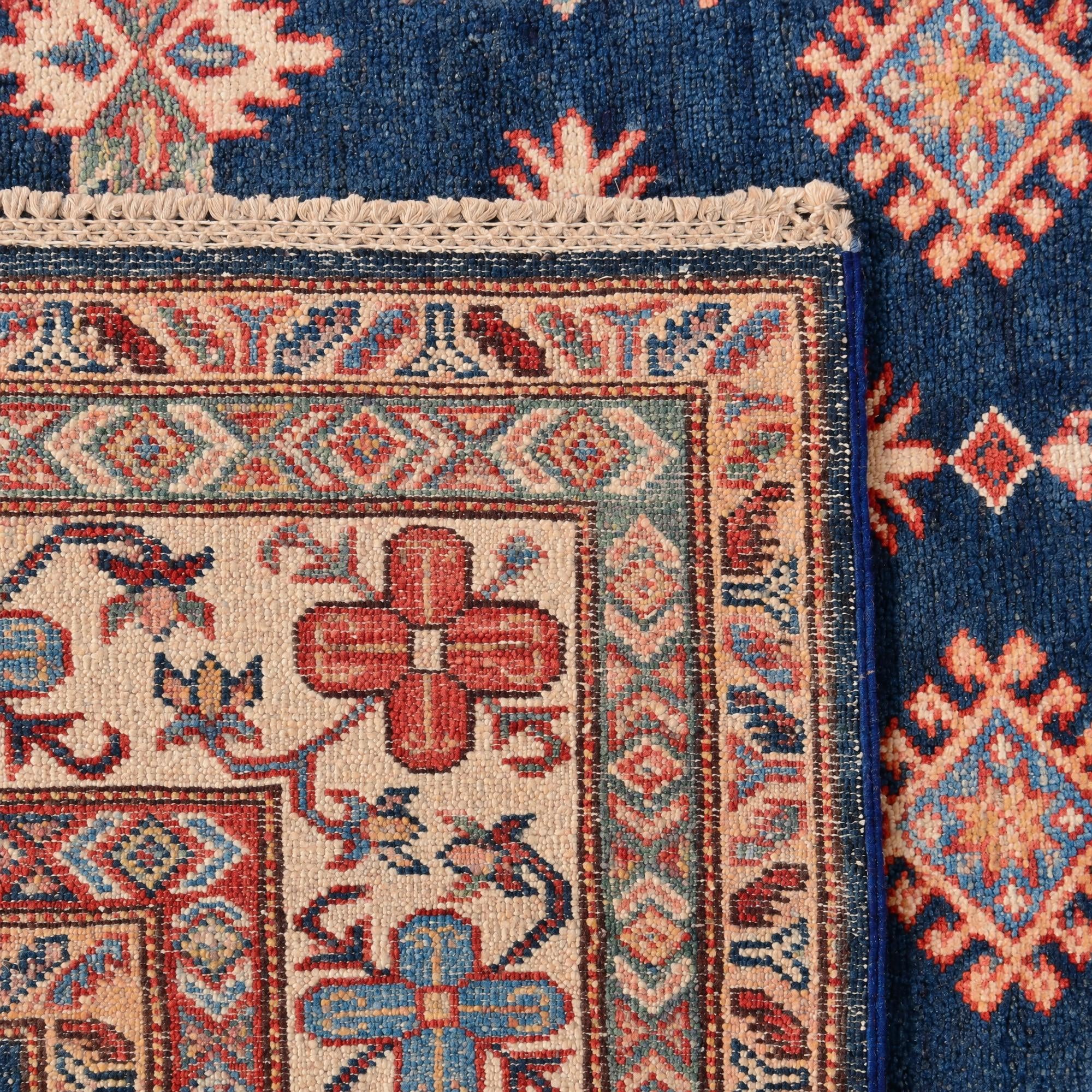 150cm x 205cm Hand Knotted Kazak Rug