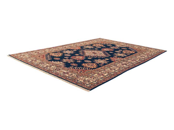 5' 9 x 8' 4 Hand Knotted Kazak Rug