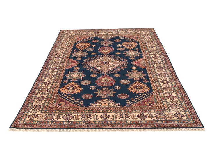 Detail image of 5' 9 x 8' 4 Hand Knotted Kazak Rug