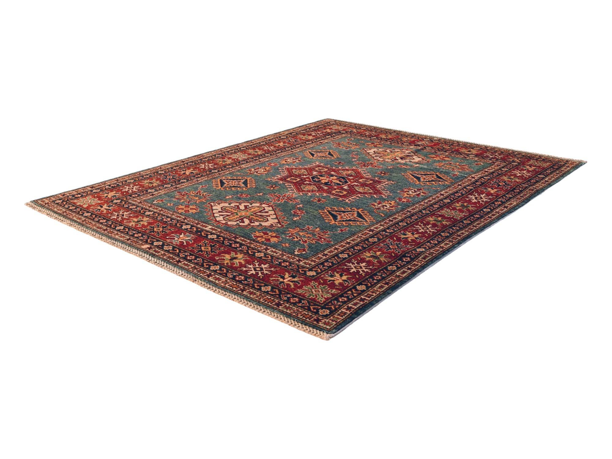 5' 1 x 5' 11 Hand Knotted Kazak Rug