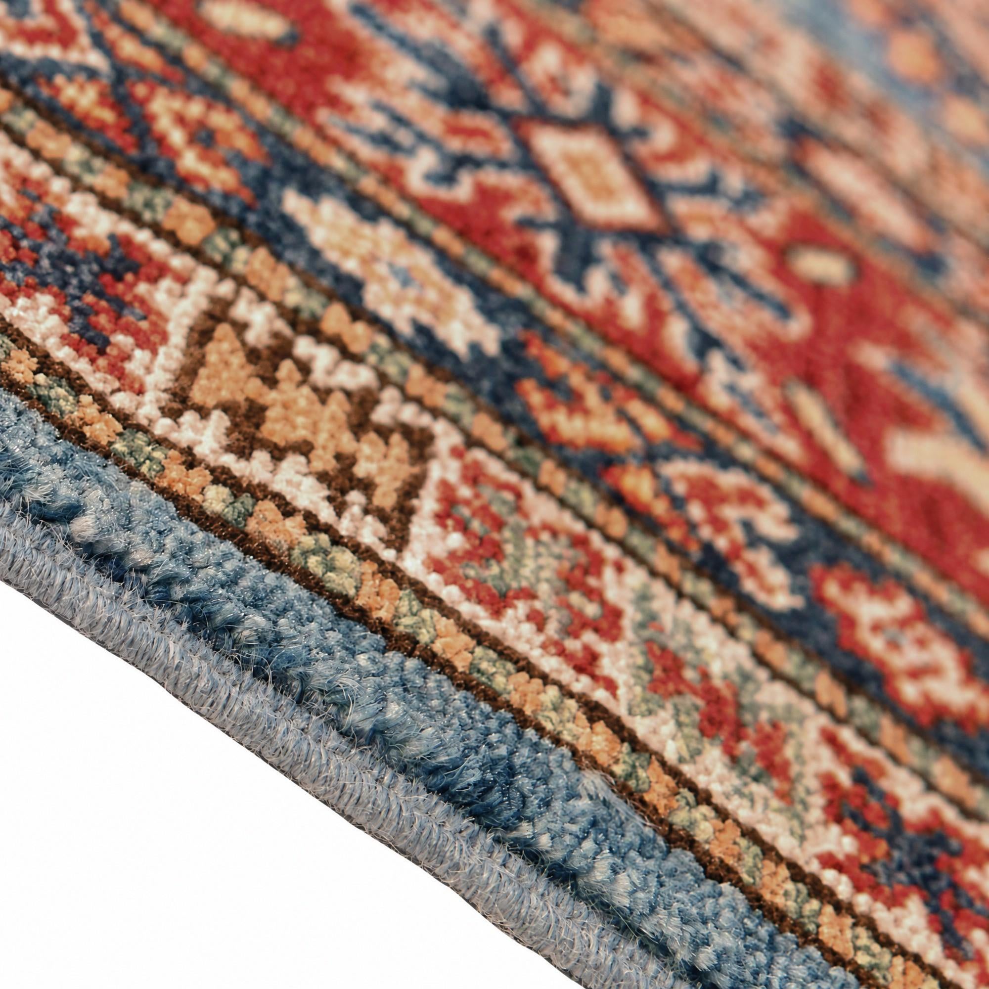 5' 1 x 5' 11 Hand Knotted Kazak Rug