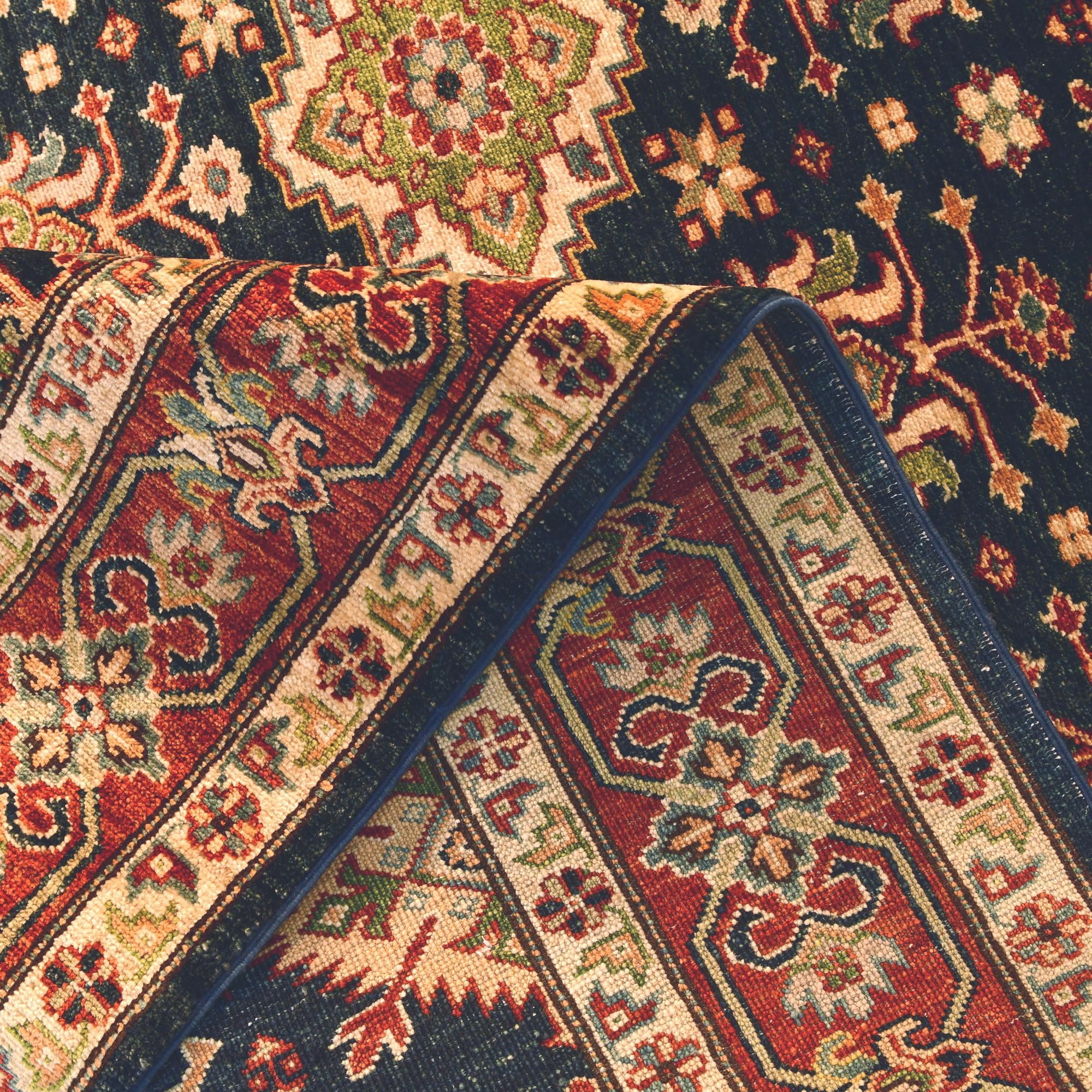 5' x 6' 9 Hand Knotted Kazak Rug