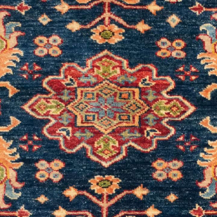 155cm x 205cm Hand Knotted Kazak Rug