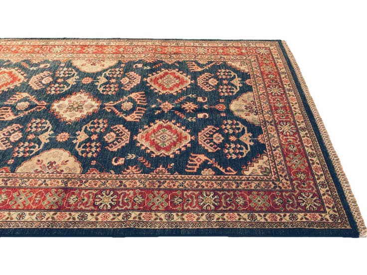 Detail image of 5' x 6' 7 Hand Knotted Kazak Rug
