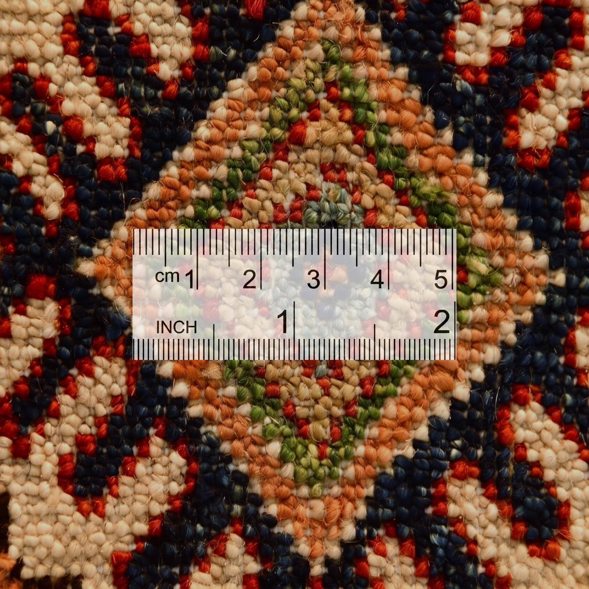 6' 8 x 10' 6 Hand Knotted Kazak Rug