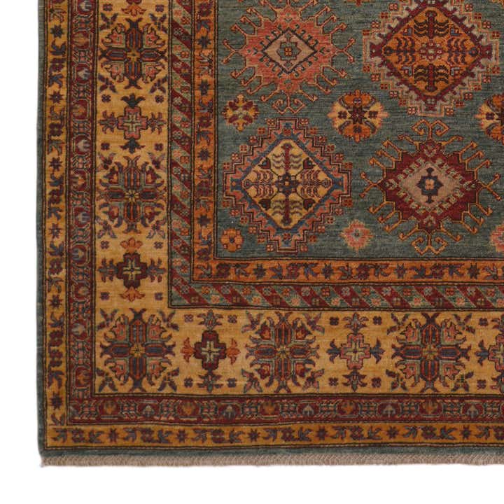 6' 5 x 10' 6 Hand Knotted Kazak Rug