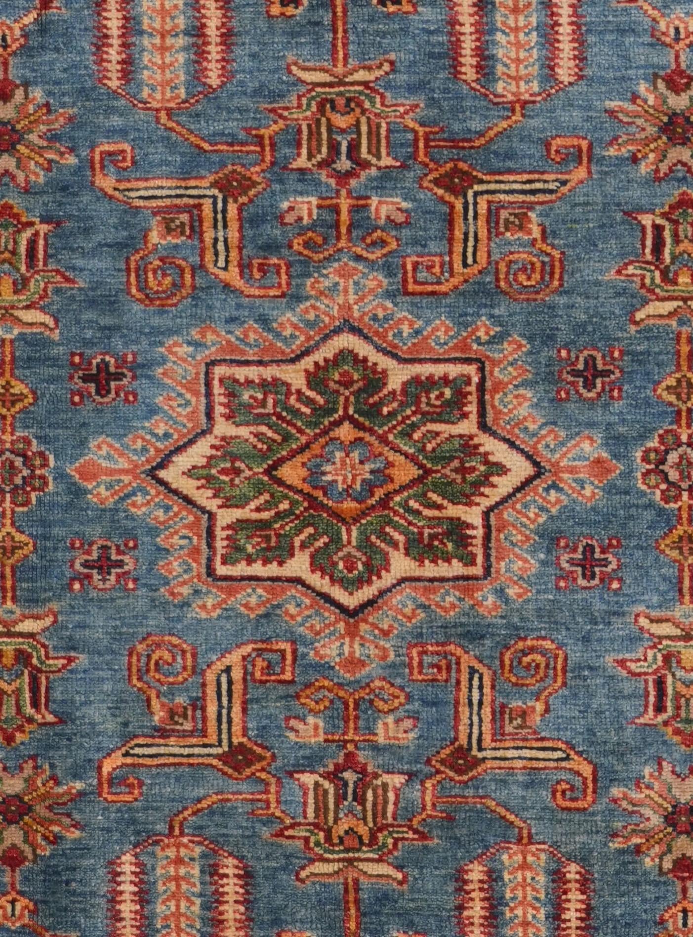 6' 9 x 9' 1 Hand Knotted Kazak Rug