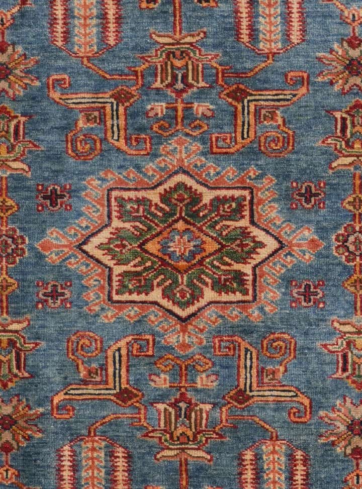 6' 9 x 9' 1 Hand Knotted Kazak Rug