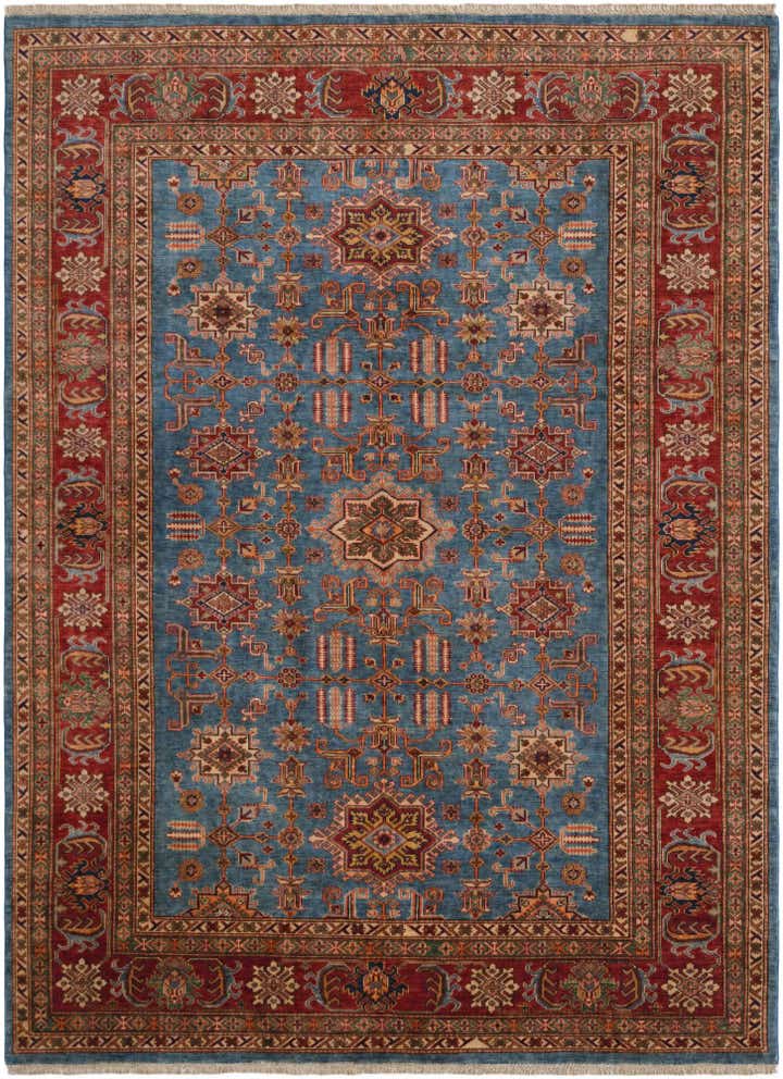 6' 9 x 9' 1 Hand Knotted Kazak Rug