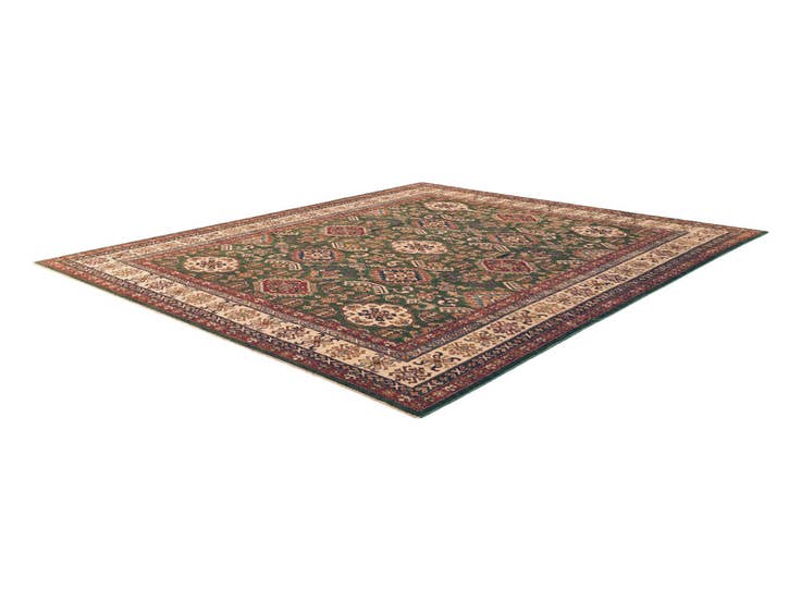 Detail image of 8' 5 x 9' 9 Hand Knotted Kazak Rug