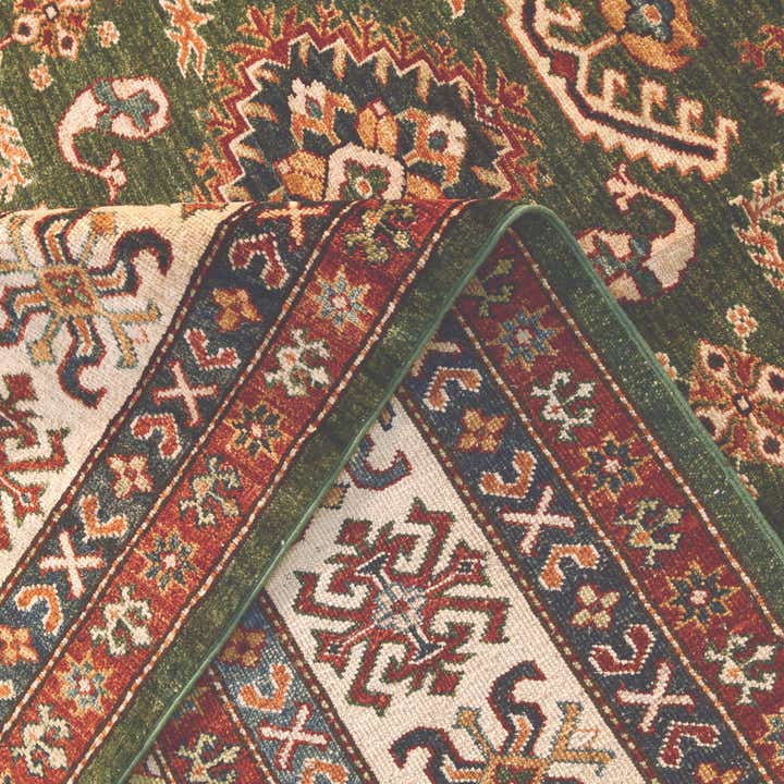 8' 5 x 9' 9 Hand Knotted Kazak Rug