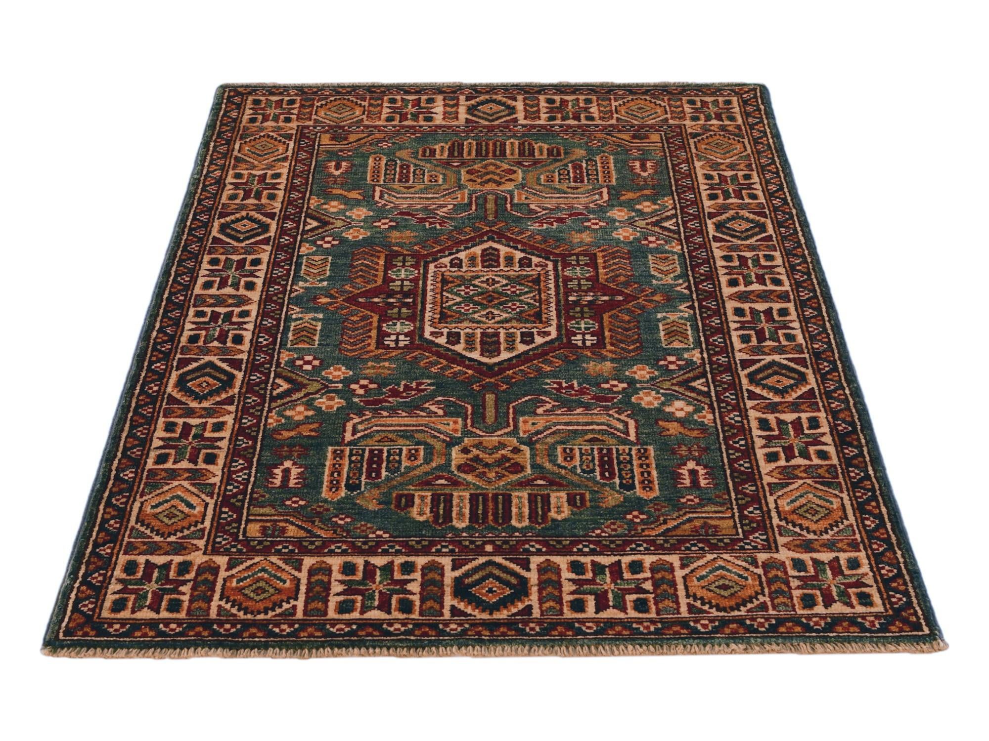 2' 9 x 3' 10 Hand Knotted Kazak Rug