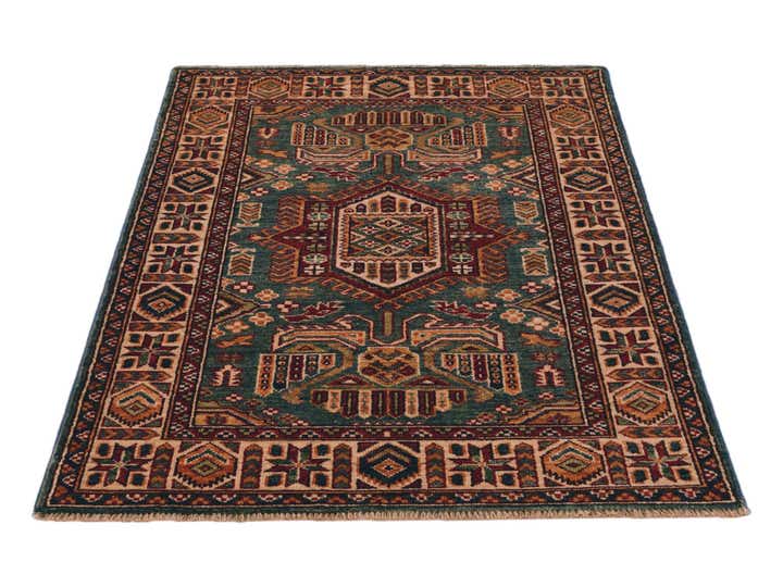 2' 9 x 3' 10 Hand Knotted Kazak Rug