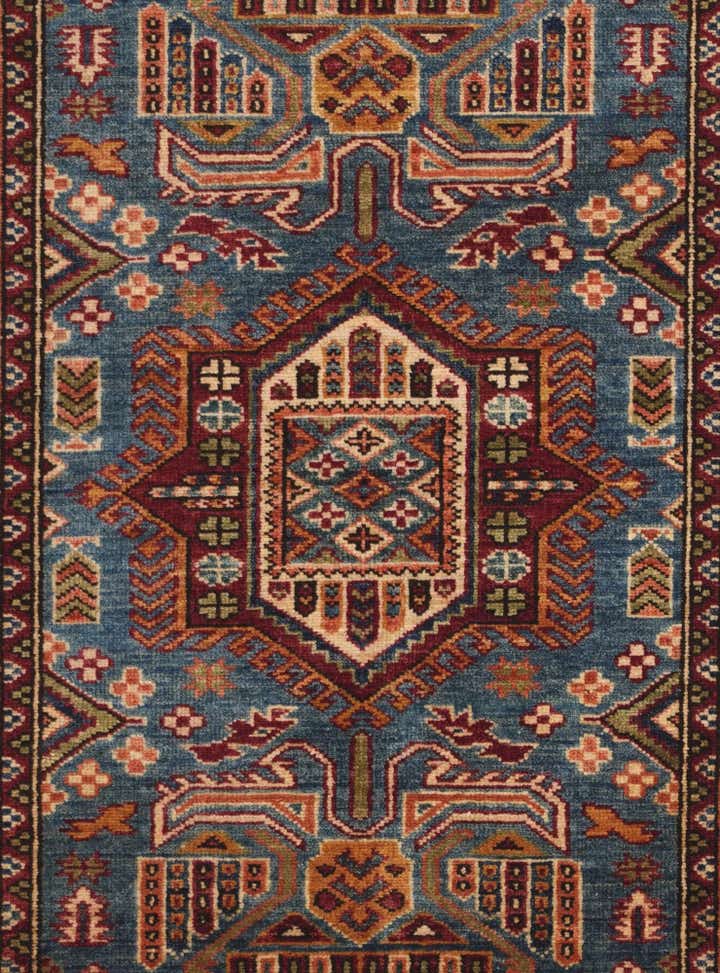 2' 9 x 3' 10 Hand Knotted Kazak Rug