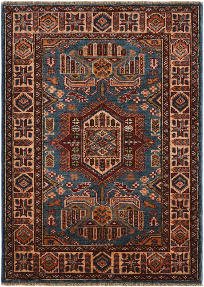 2' 9 x 3' 10 Hand Knotted Kazak Rug