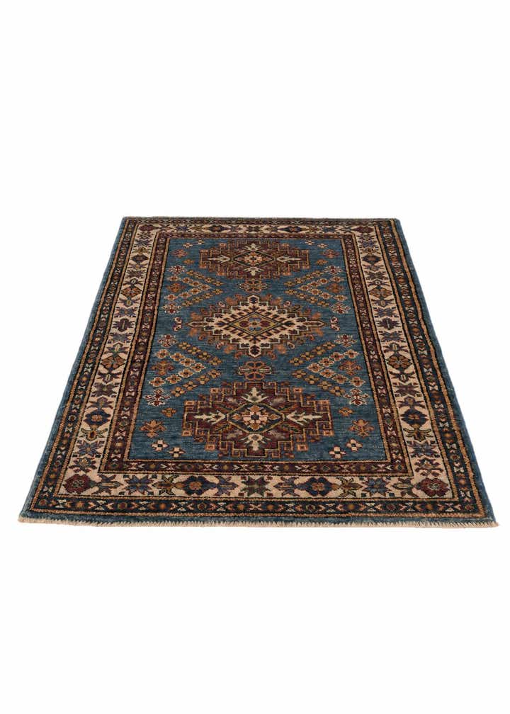 2' 10 x 4' 1 Hand Knotted Kazak Rug