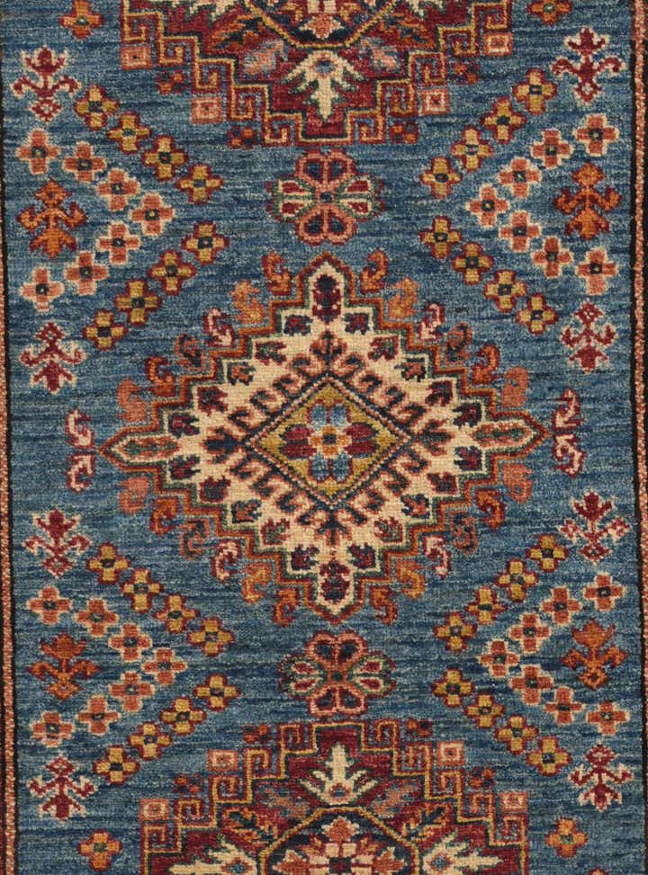 2' 10 x 4' 1 Hand Knotted Kazak Rug